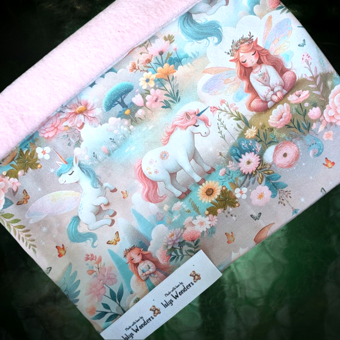 Magical Unicorn Baby Child Personalised Blanket