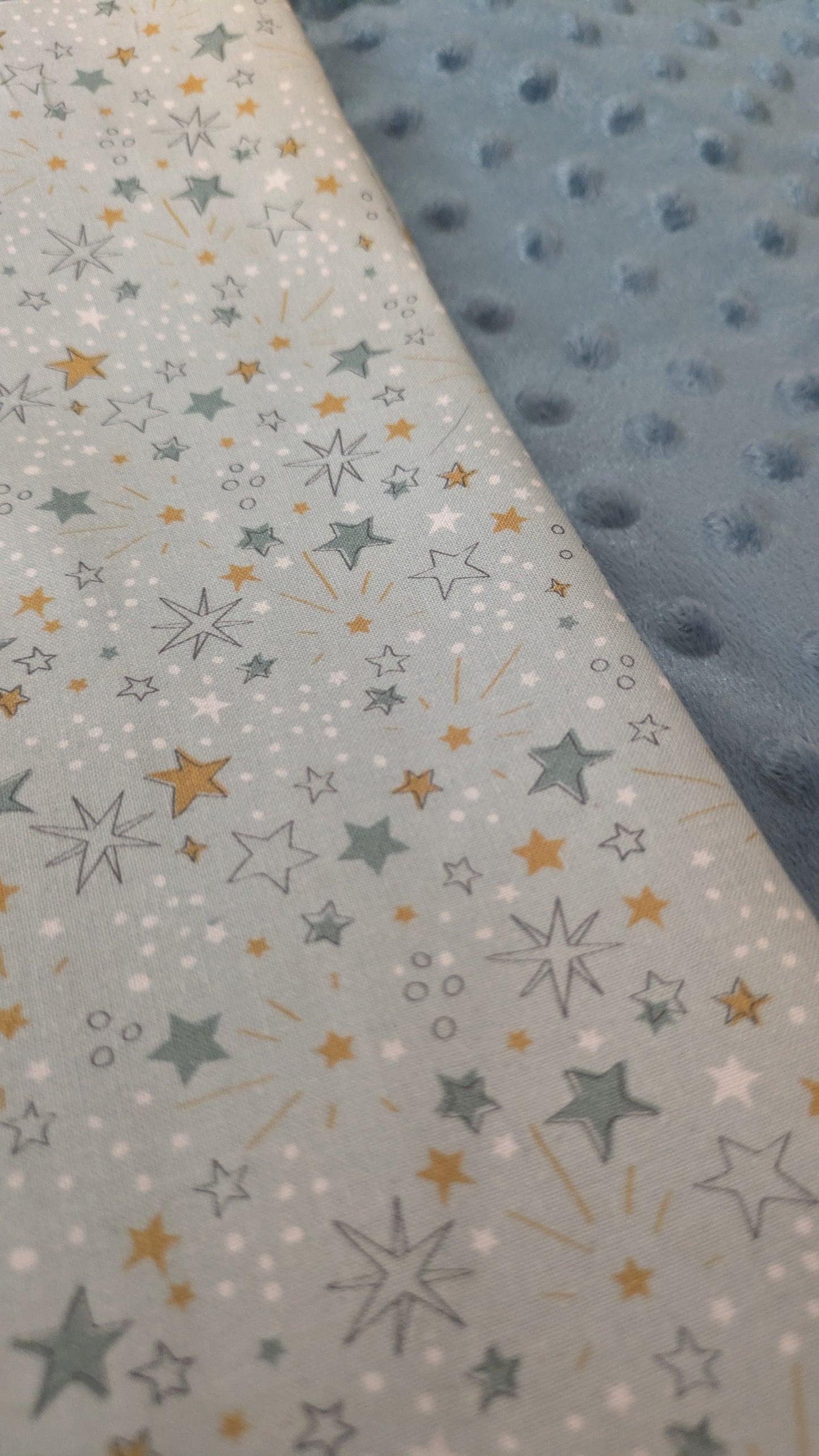 Stars Baby Child Blanket Personalised Handmade